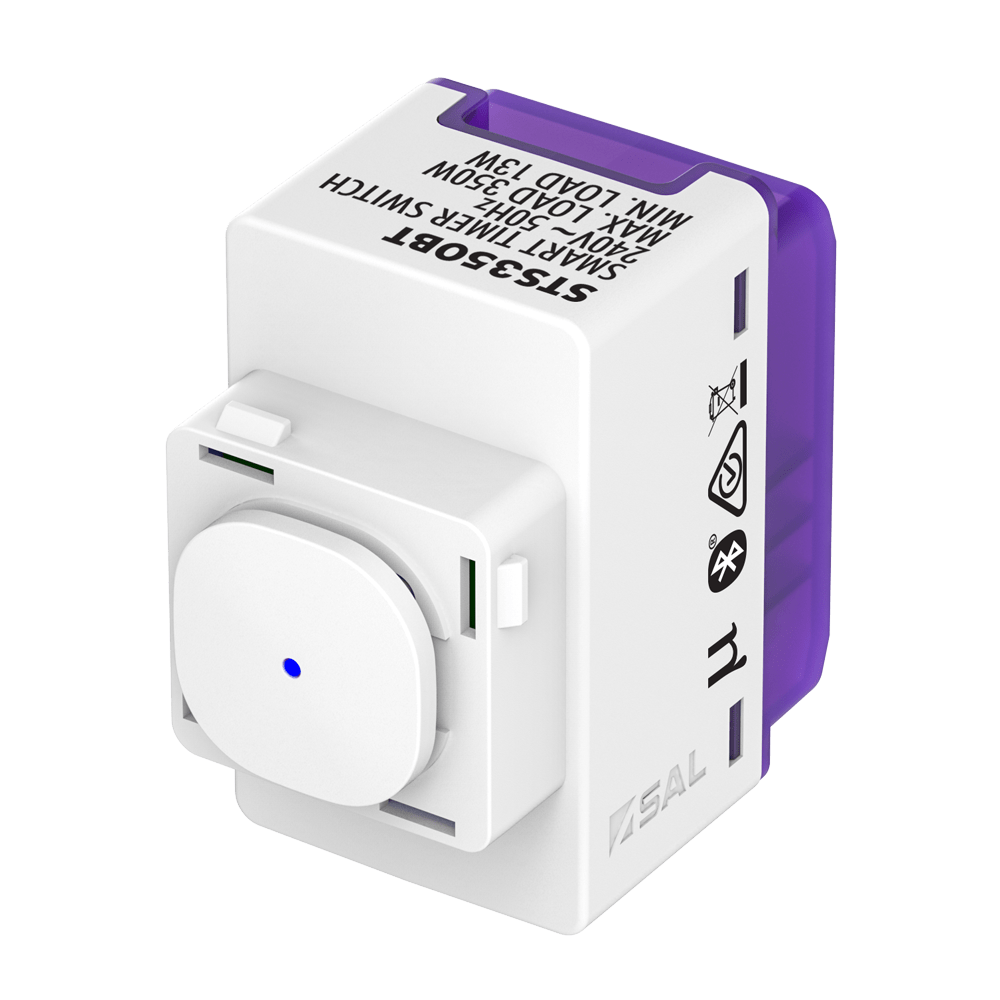 smart timer switch in ivory