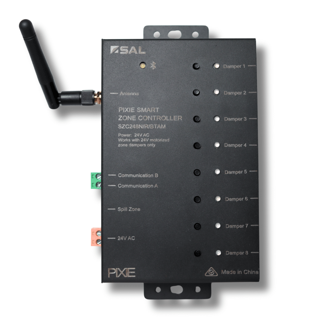 PIXIE SZC248N-R-BTAM Smart Zone Controller for 24V AC Ducted AC Dampers - Image 5