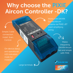 PIXIE Smart Aircon Controller for DAIKIN™ - PC214AC/DK/BTAM