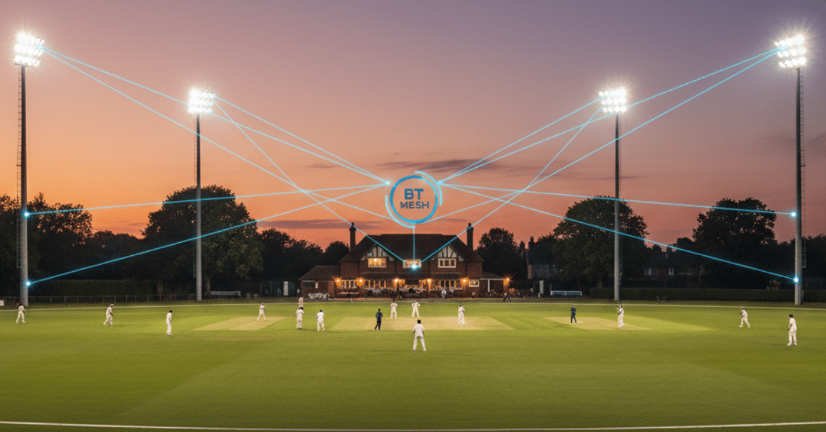 Sports field lighting control | PIXIE Wireless Sports Lighting Solution | PIXIE Smart Spaces