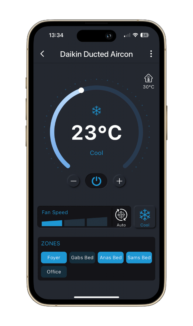 PIXIE_triple_ACDAIKIN AC DAIKIN AC PIXIE app, Touch panel and Tablet control |PIXIE CLIMATIQ